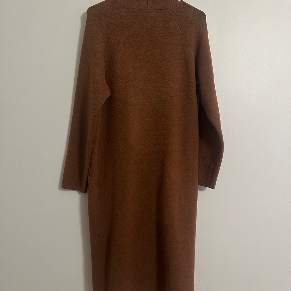 Tahari Front Knit Maxi Cardigan - Picture 2 of 4